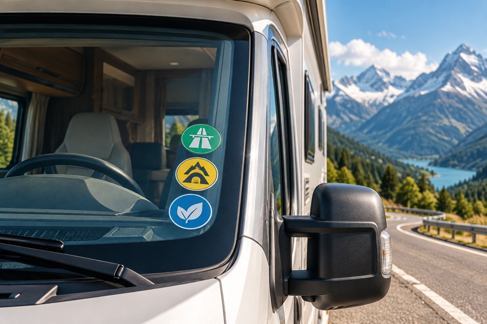 Miniatura Bollini per il camper in Europa · edizione 2025