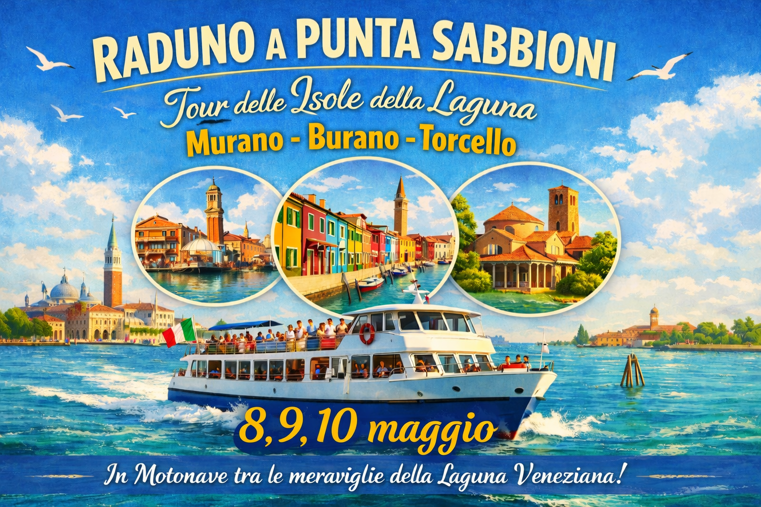 Raduno a Punta Sabbioni